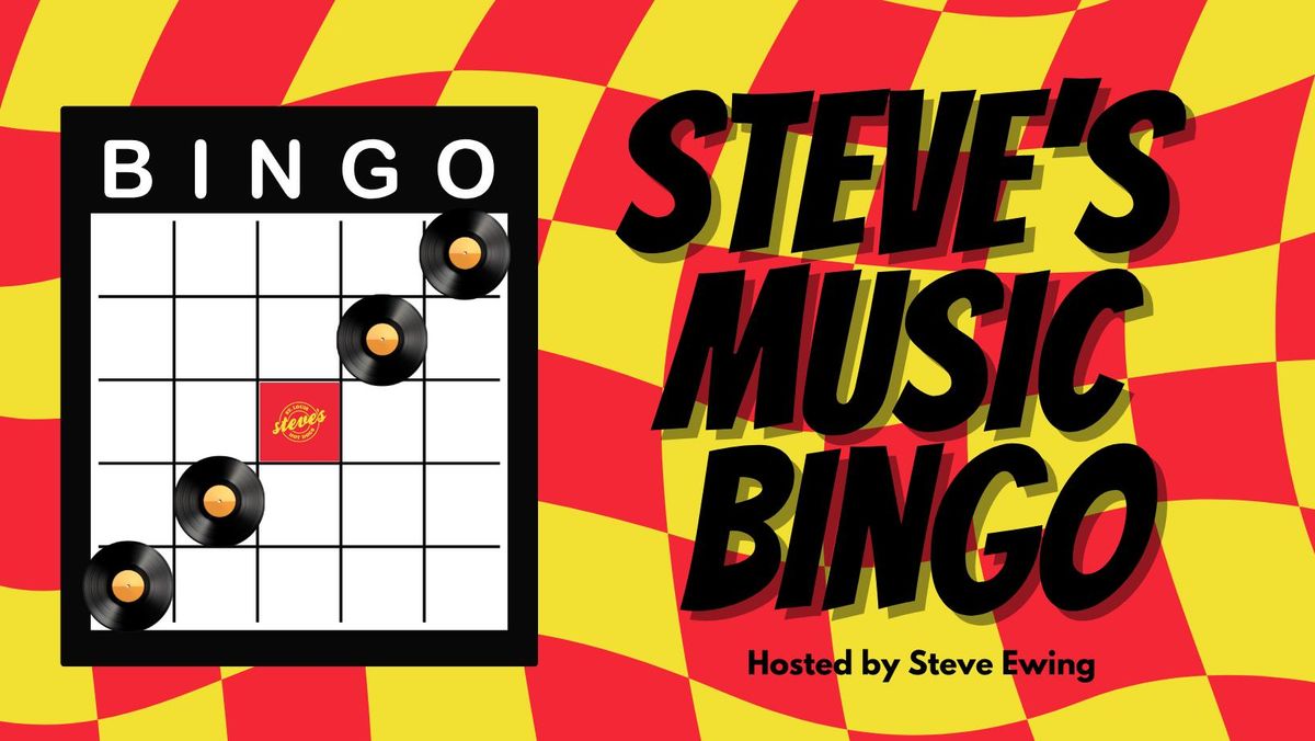 Steve's Music Bingo with Steve Ewing on South Grand