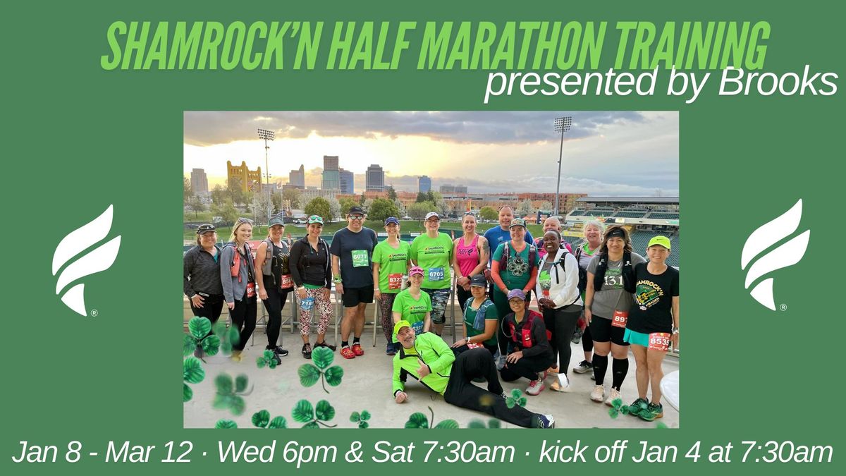 Shamrock'n Half Marathon Training Program presented by Brooks