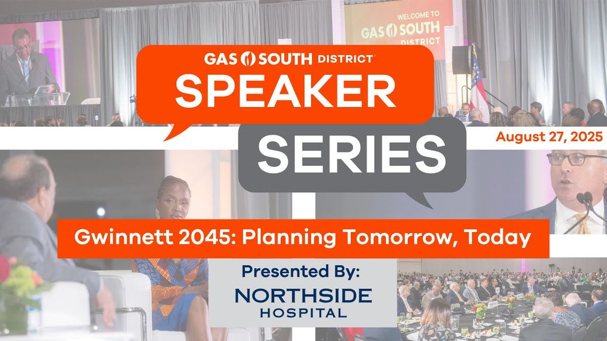 Gwinnett 2045: Planning Tomorrow  Today