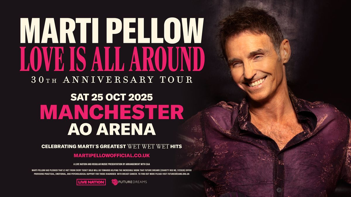 LN presents Marti Pellow, Love Is All Around 30th Anniversary Tour