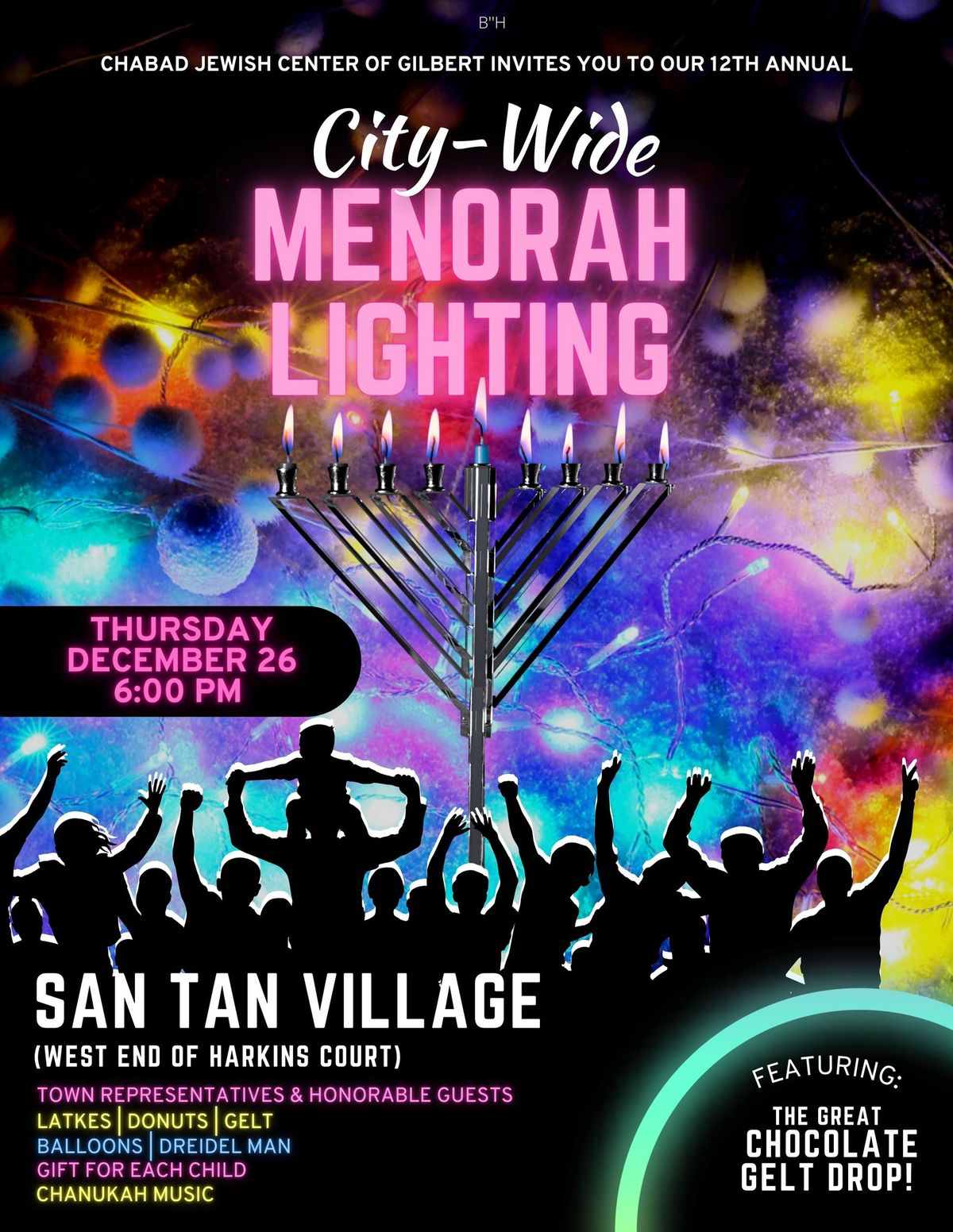 City-Wide Menorah Lighting at SanTan Village