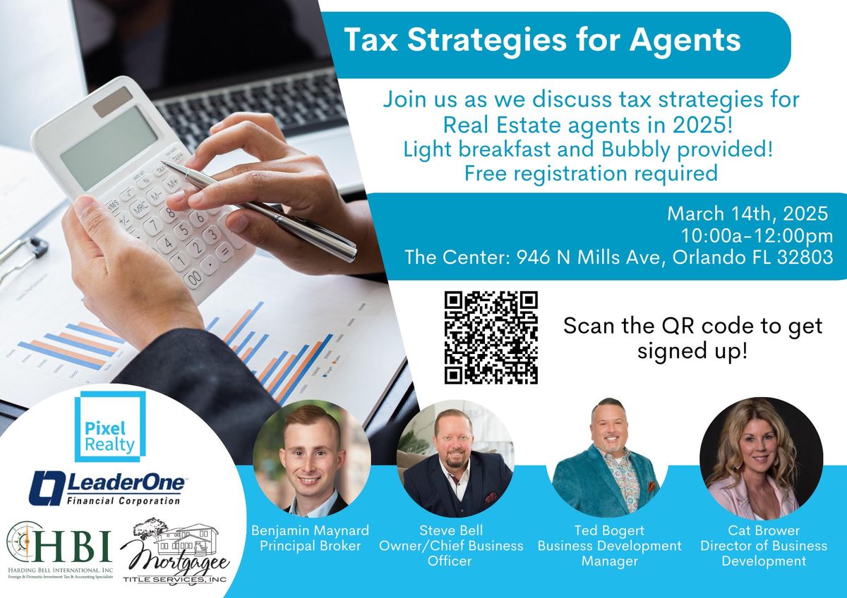 Tax Strategies for Agents