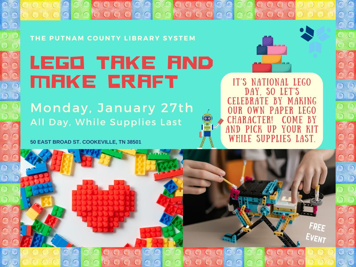  Lego Take and Make Craft