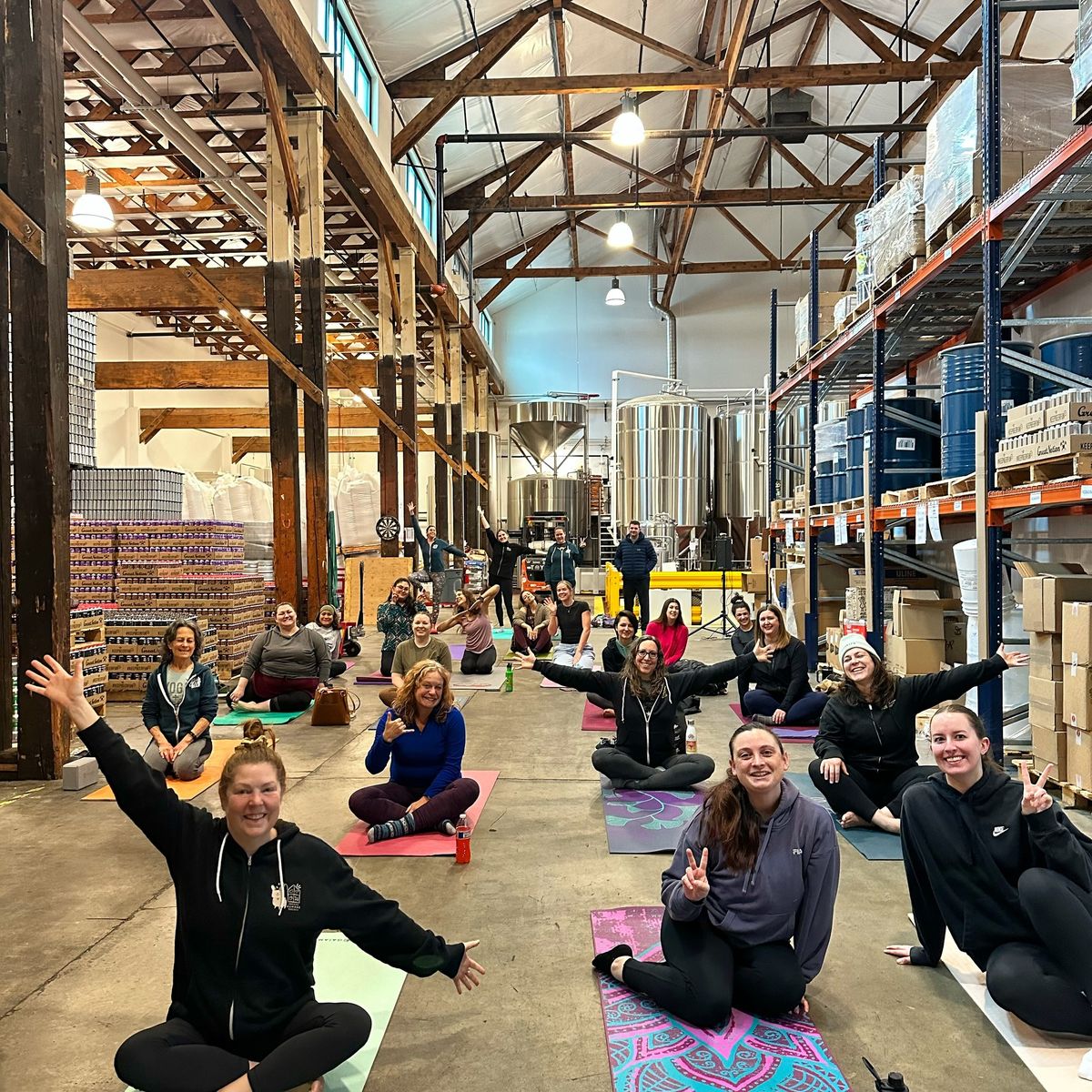 Yoga + Beer Portland | Great Notion Brewery NW