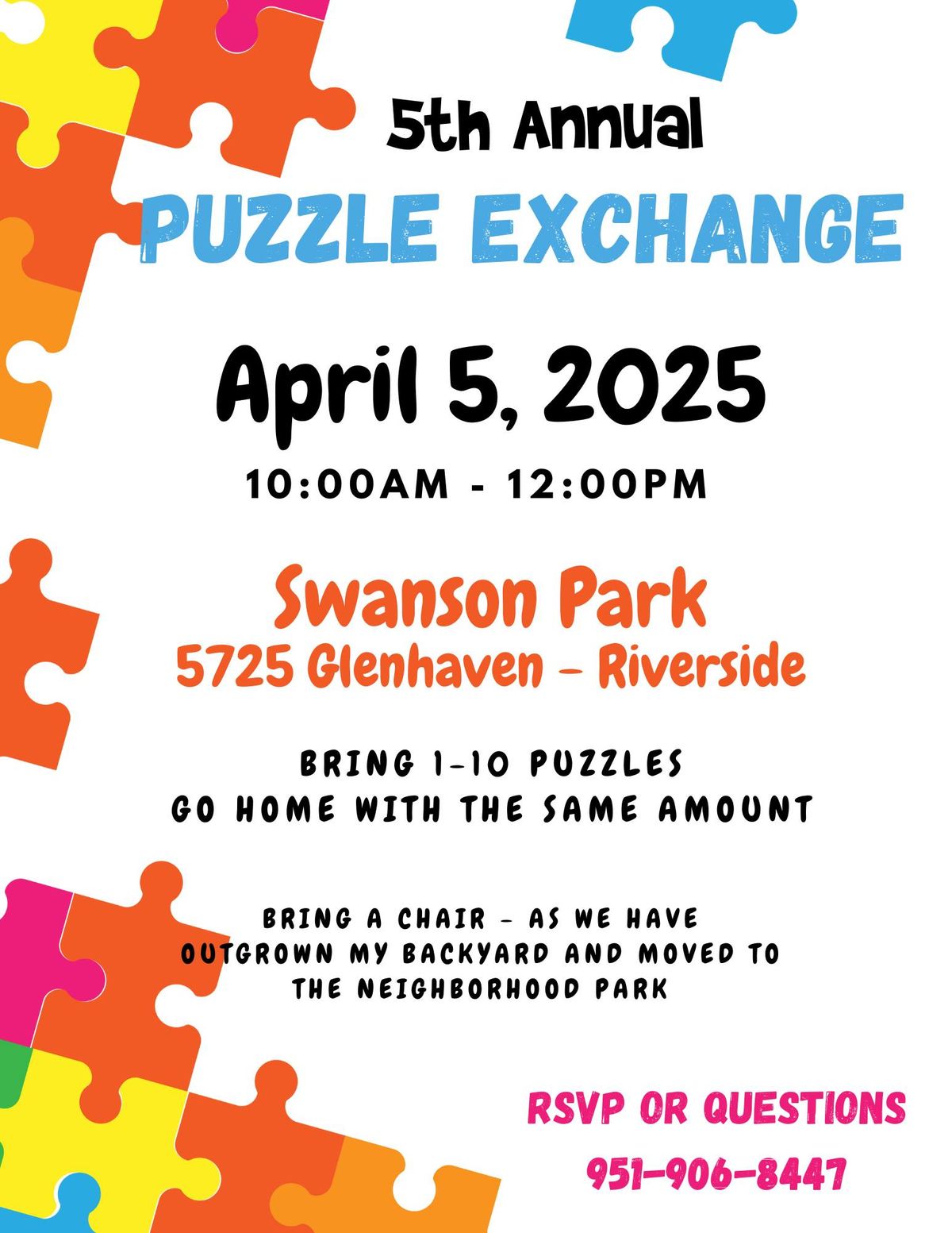 5th Annual - Puzzle Exchange