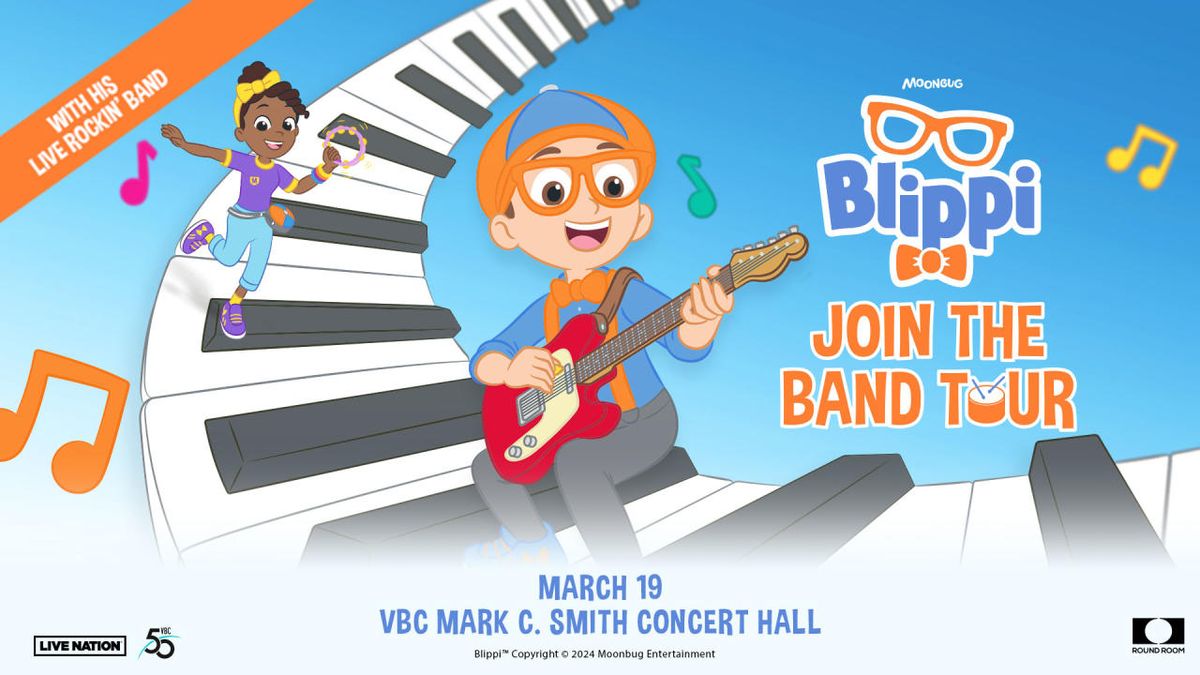 Blippi at Mark C. Smith Concert Hall at the Von Braun Center