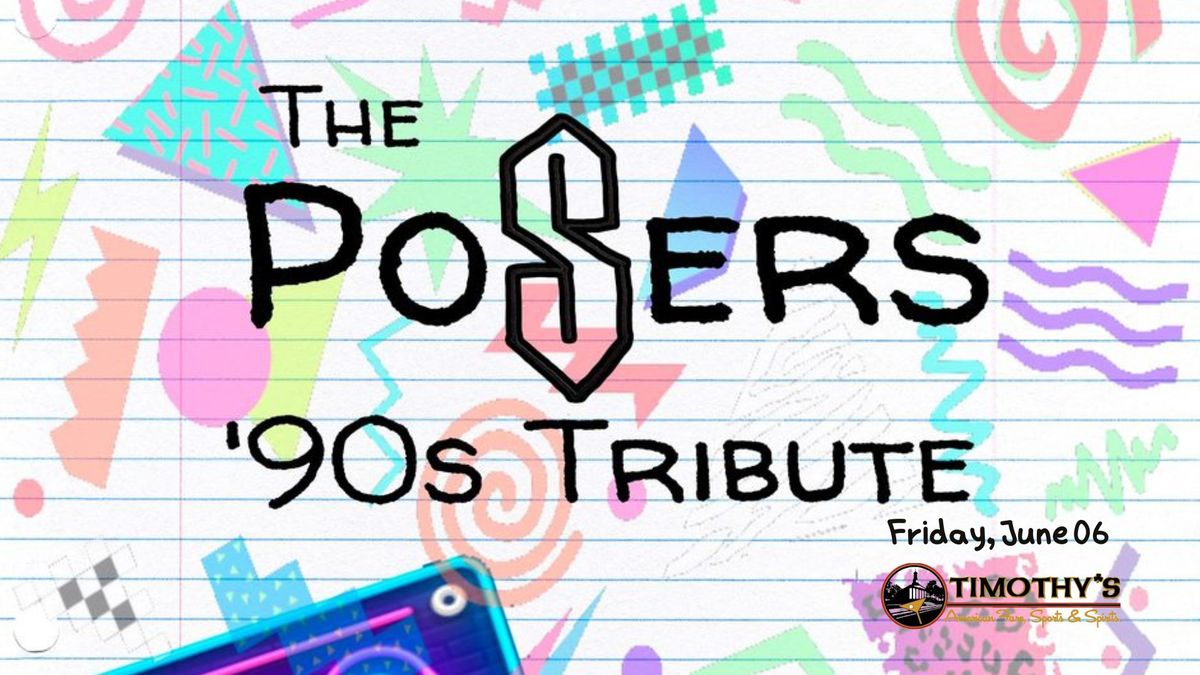 The Posers: 90s Tribute at Crossroads Tavern