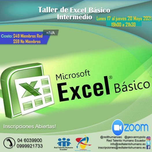 Upcoming Microsoft Excel Events In Online