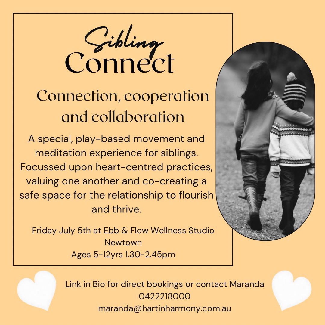 Sibling Connect Workshop 5-12yrs