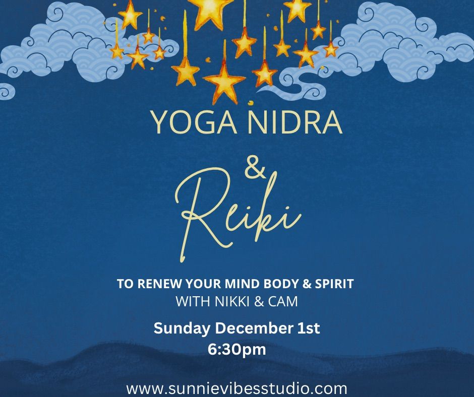 **Post-Thanksgiving Yoga Nidra and Reiki Reset at Sunnie Vibes**\u200b