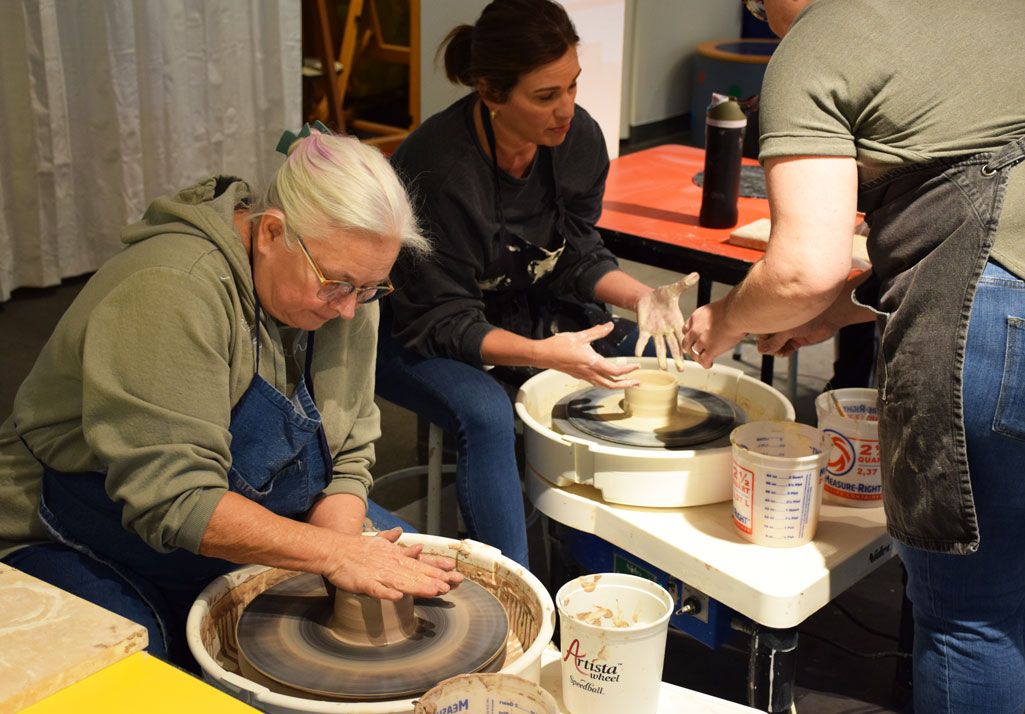 Beginning Throwing on the Wheel with Jenny Williams