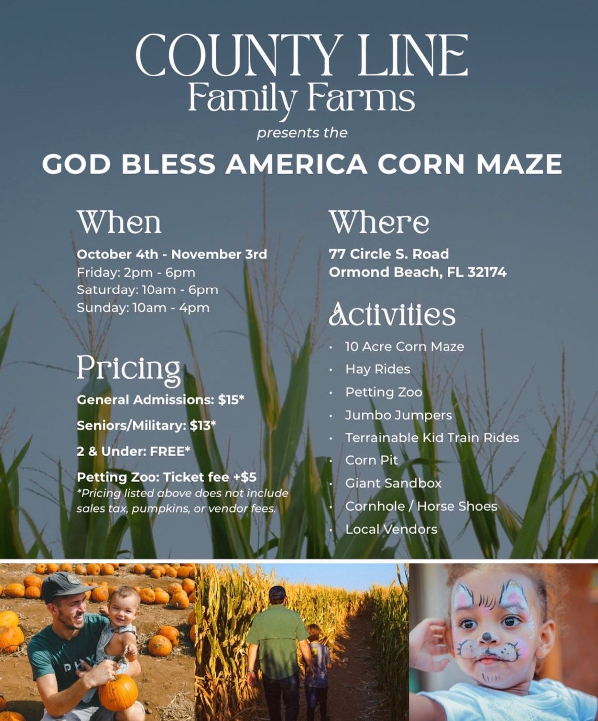 God Bless America Corn Maze