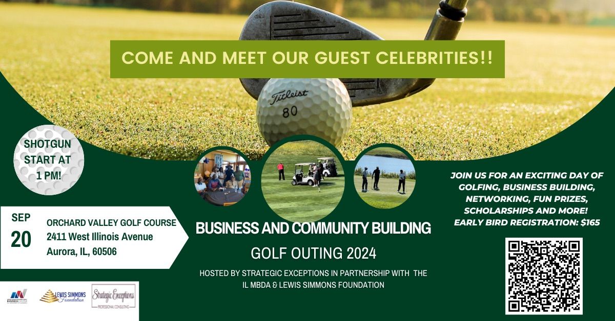 2024 Business & Community Building Golf Outing