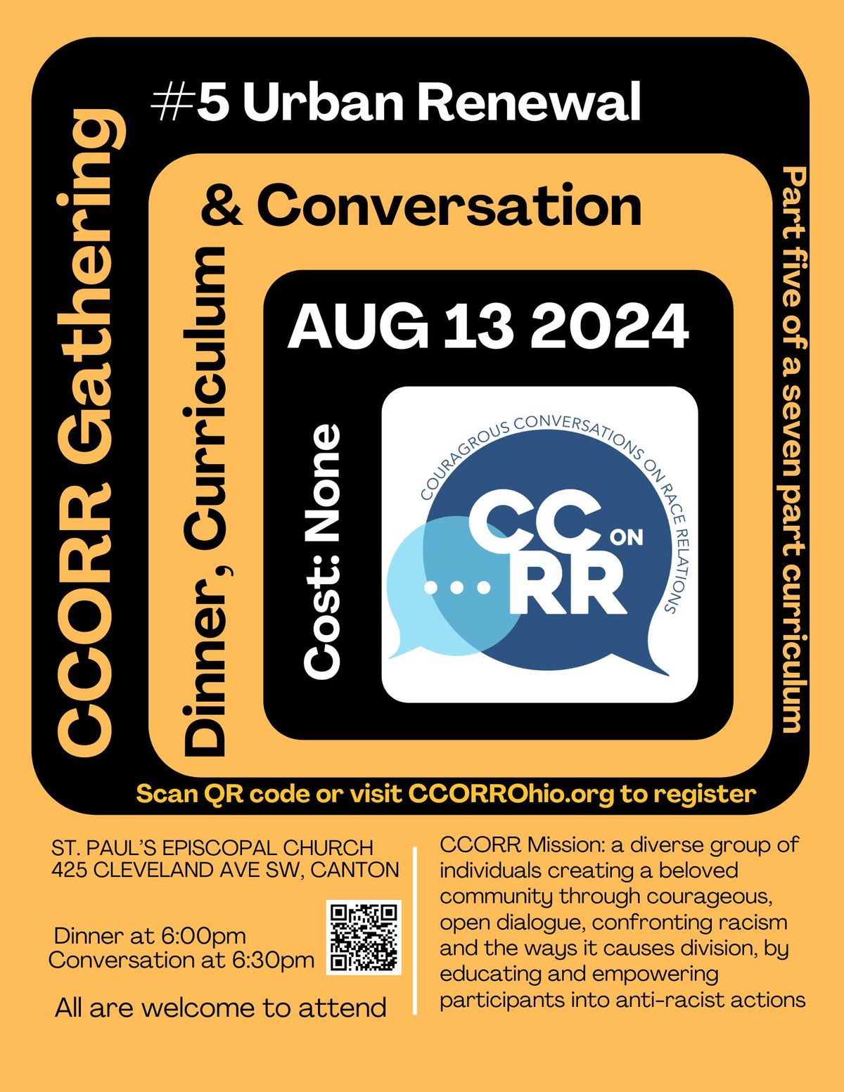 CCORR Gathering #5: Urban Renewal