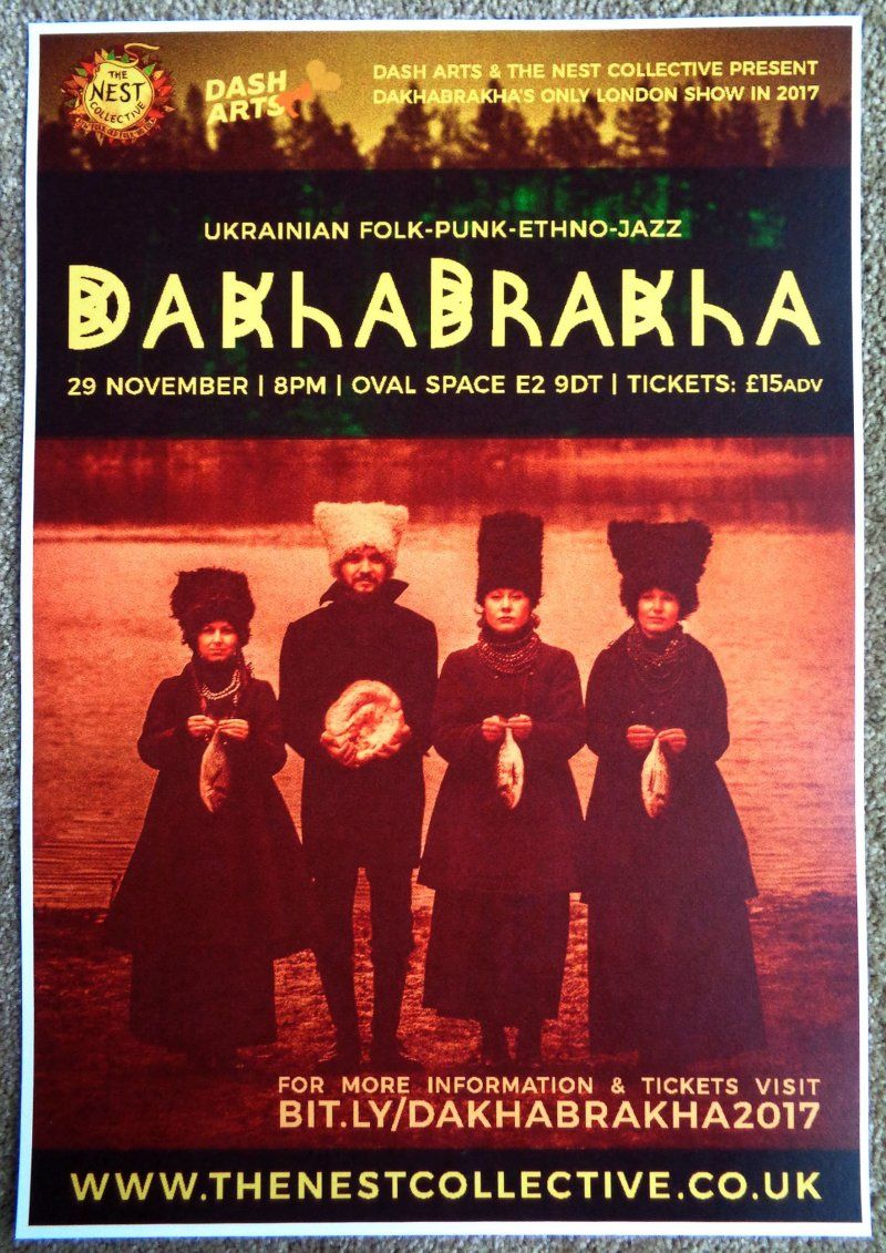 Dakhabrakha London Tickets