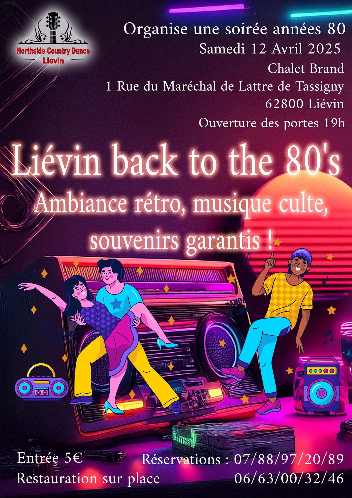 Lievin back to the 80\u2019s