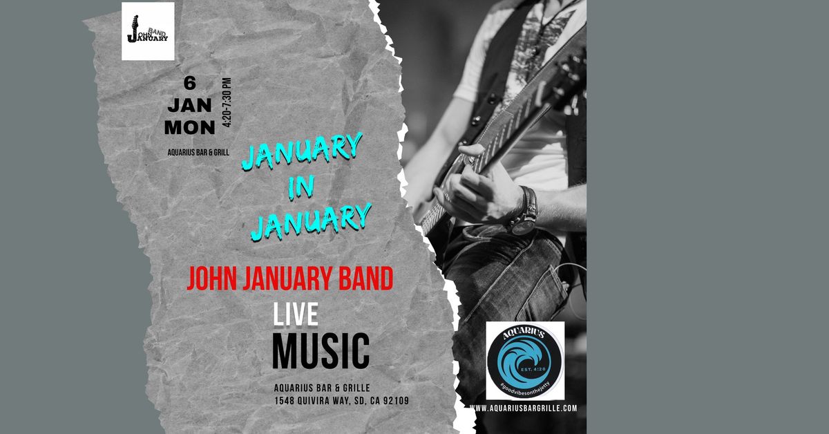 John January Band at Aquarius