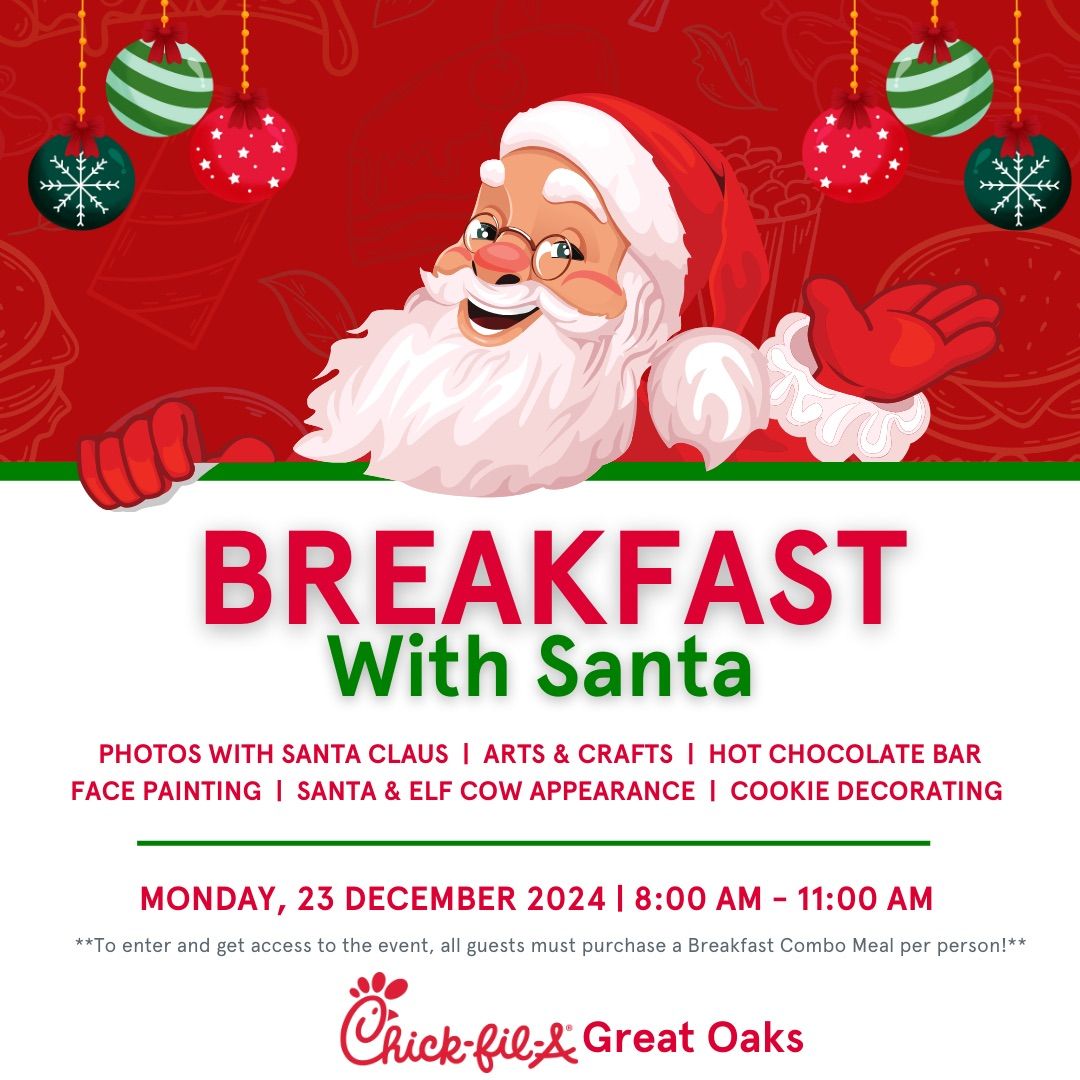 Breakfast with Santa! 