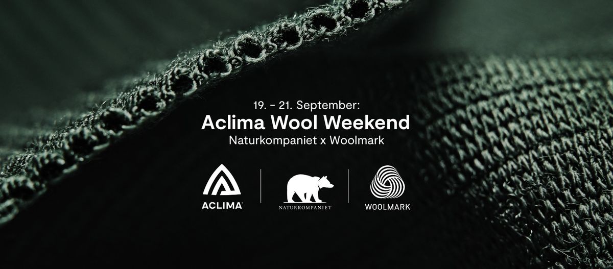 Oslo: Aclima Wool Weekend x Naturkompaniet x Woolmark