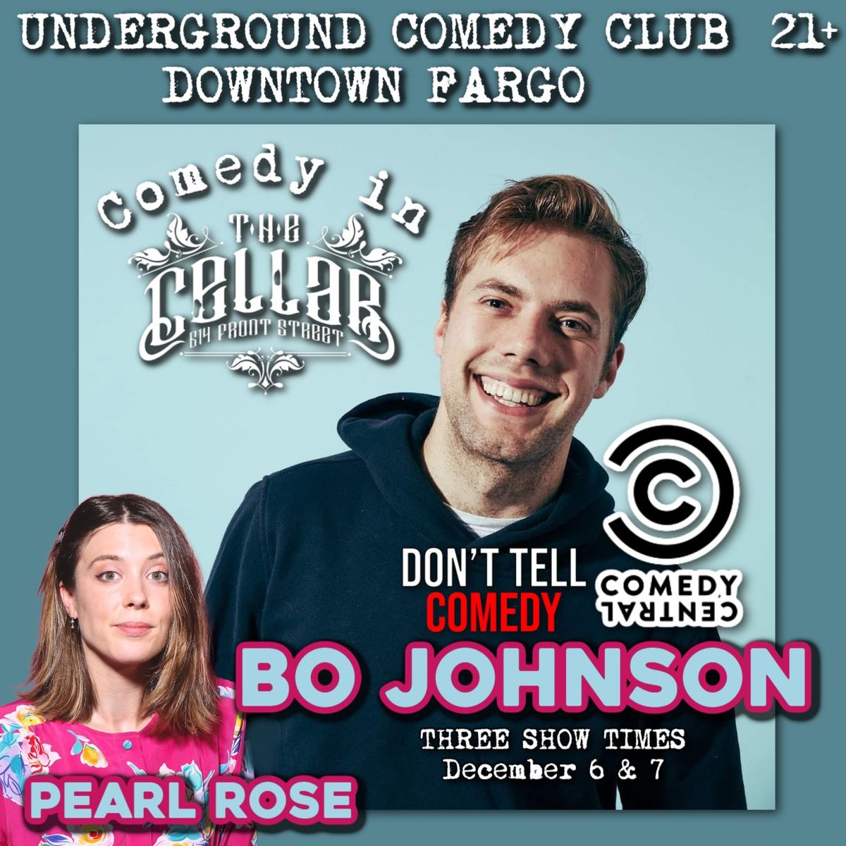 Comedy in the Cellar - Bo Johnson