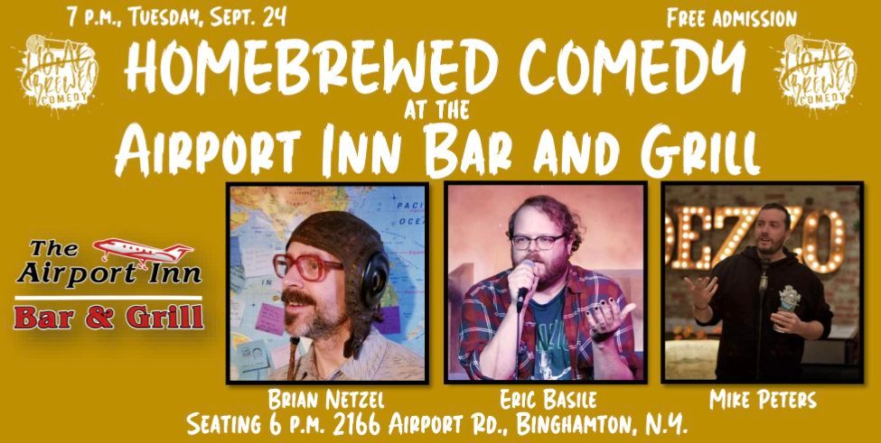 Homebrewed Comedy at the Airport Inn Bar and Grill