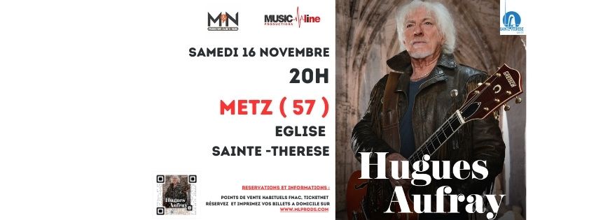 HUGUES AUFRAY en concert - METZ (57)