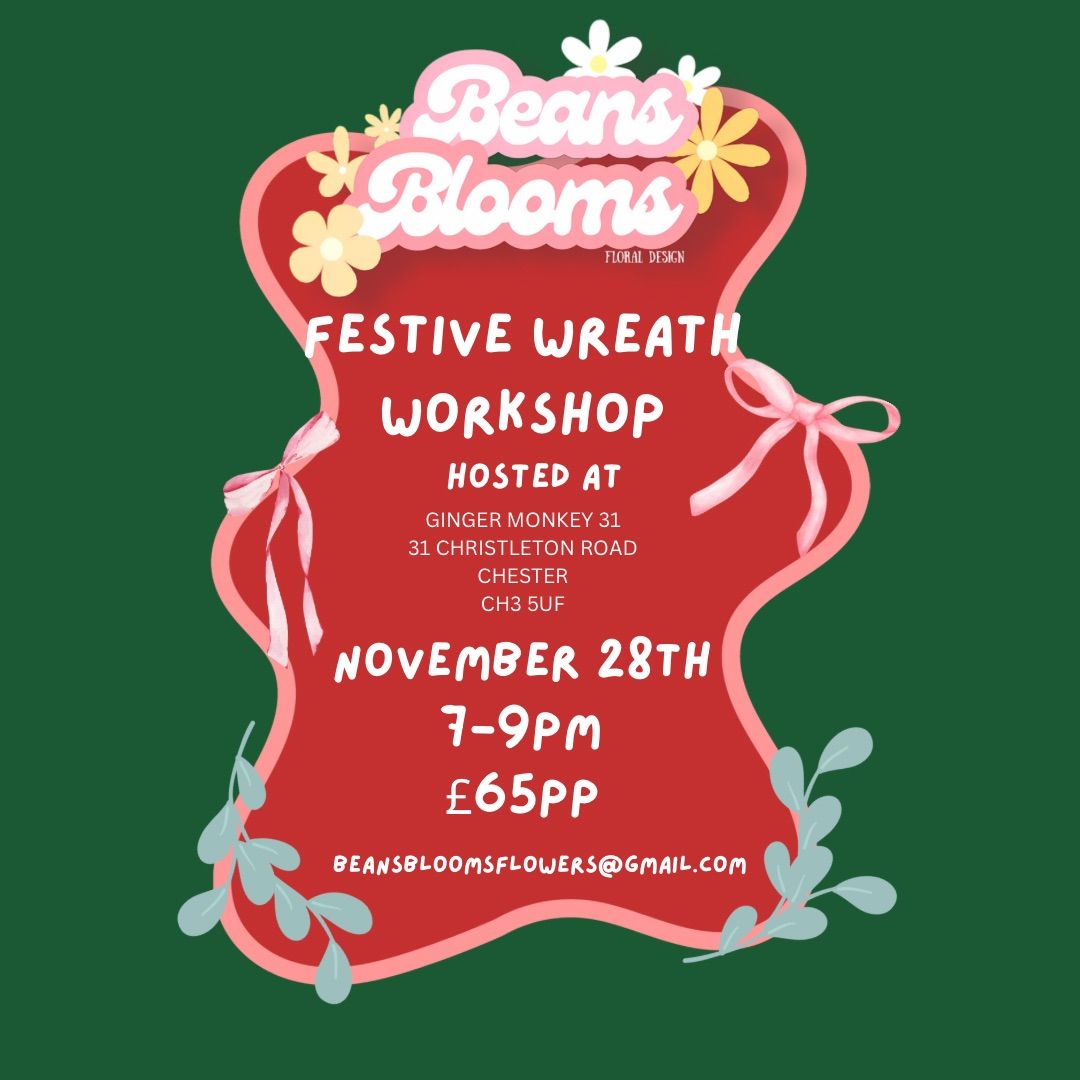 Festive Wreath workshop 