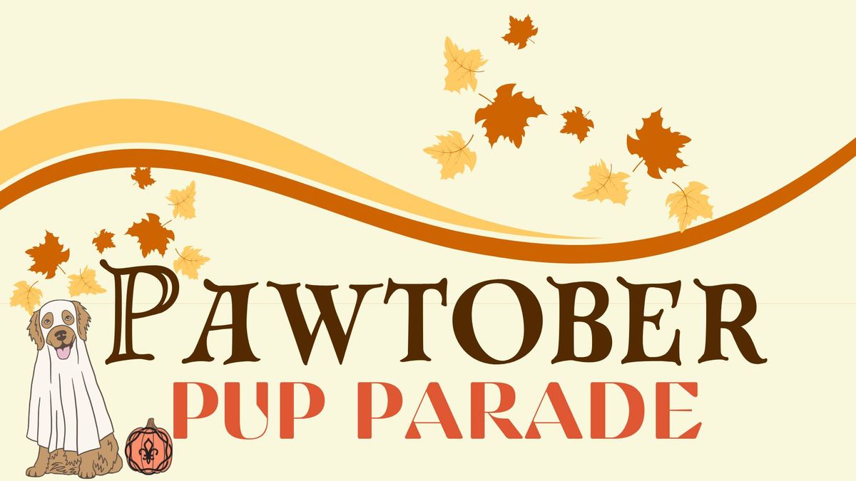 Pawtober Pup Parade & Costume Contest