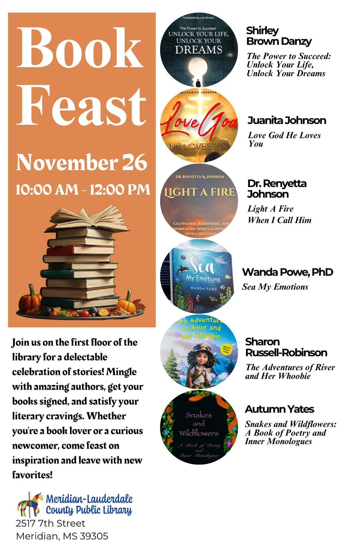 Book Feast: An Author Signing Event