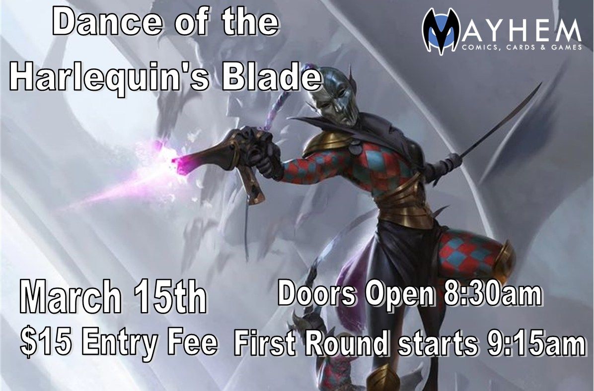 Dance of the Harlequin\u2019s blade - 40k Tournament