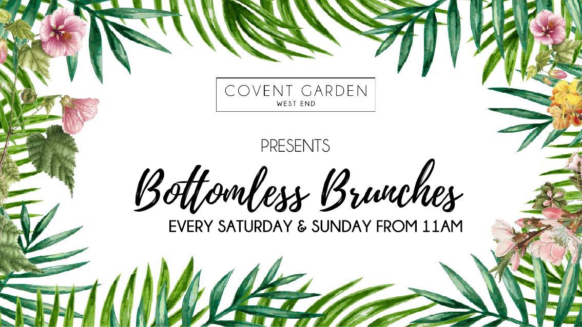 Bottomless Brunch \/\/ SATURDAYS & SUNDAYS from 11AM