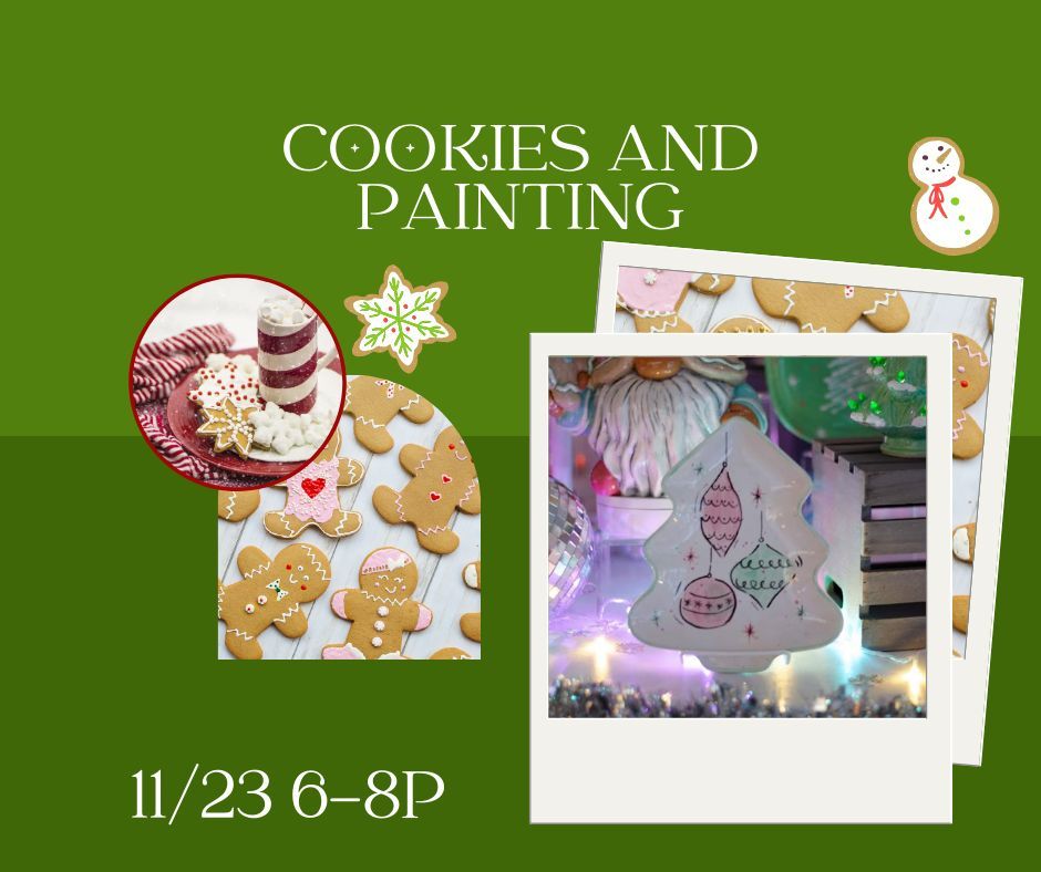 Cookies and Painting with KILN CREATIONS