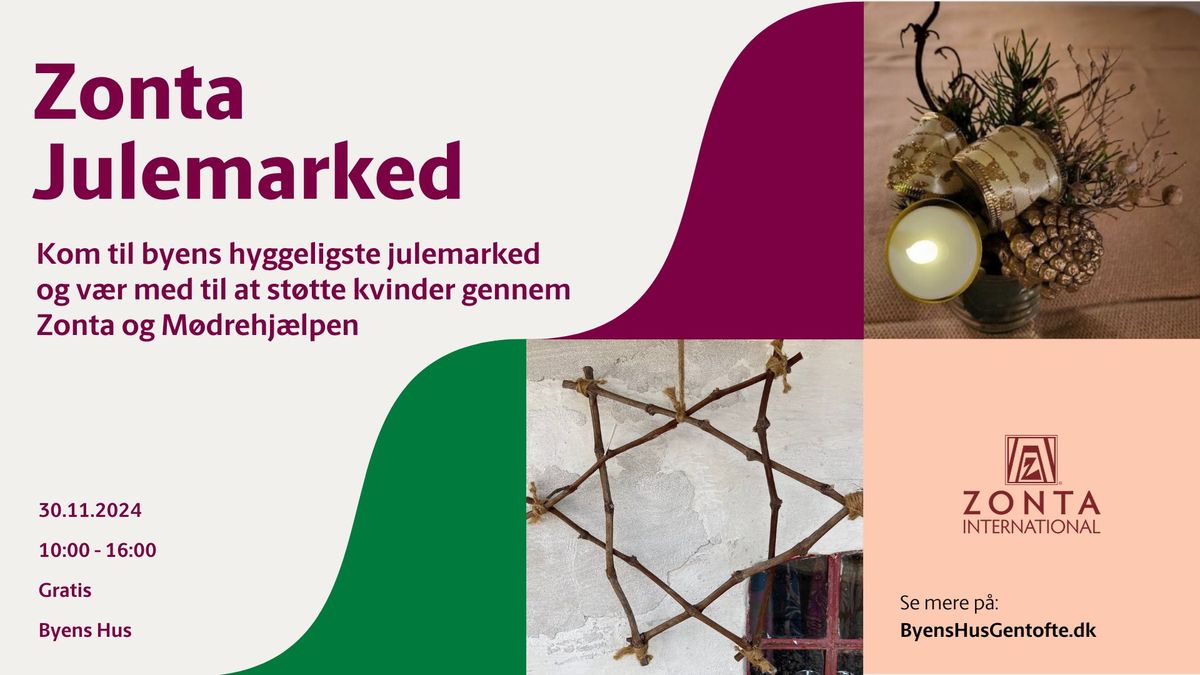 Zonta Julemarked - stadig nyt og stadig anderledes!