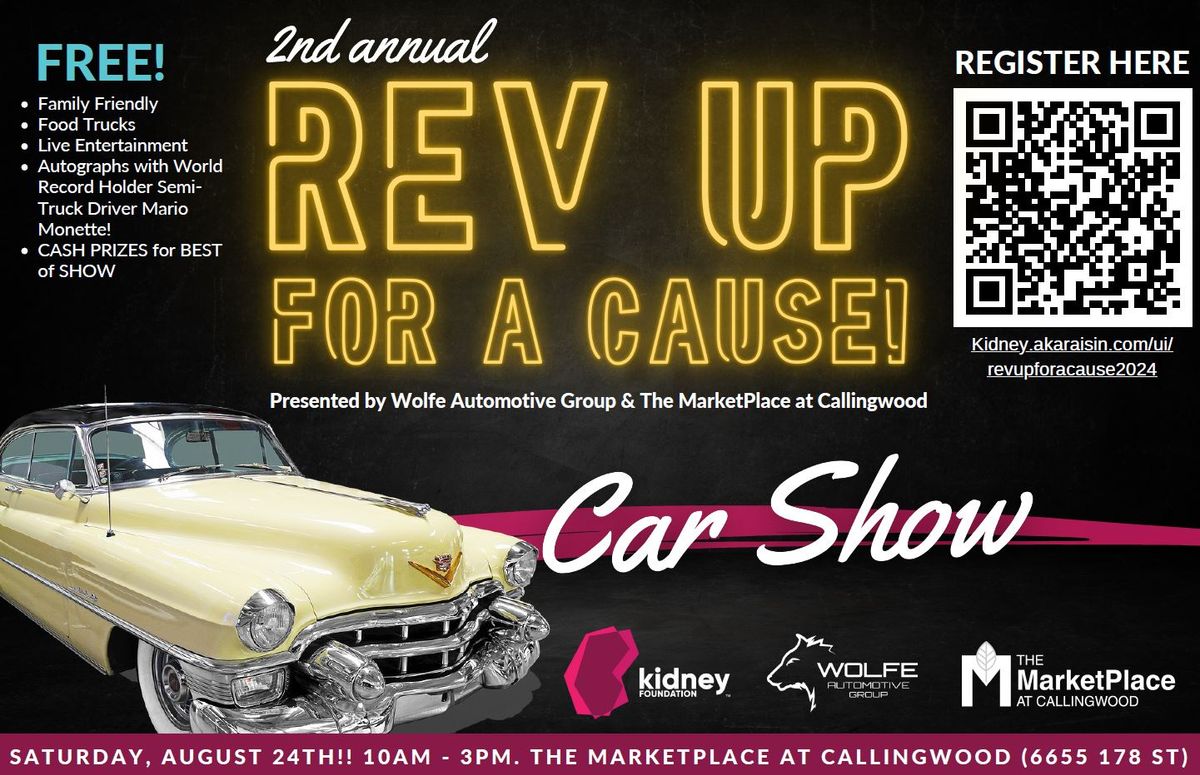 Rev Up for a Cause in Support of the Kidney Foundation