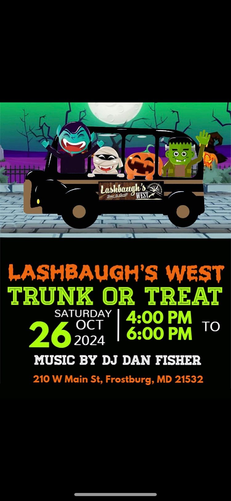 Trunk Or Treat In Frostburg 