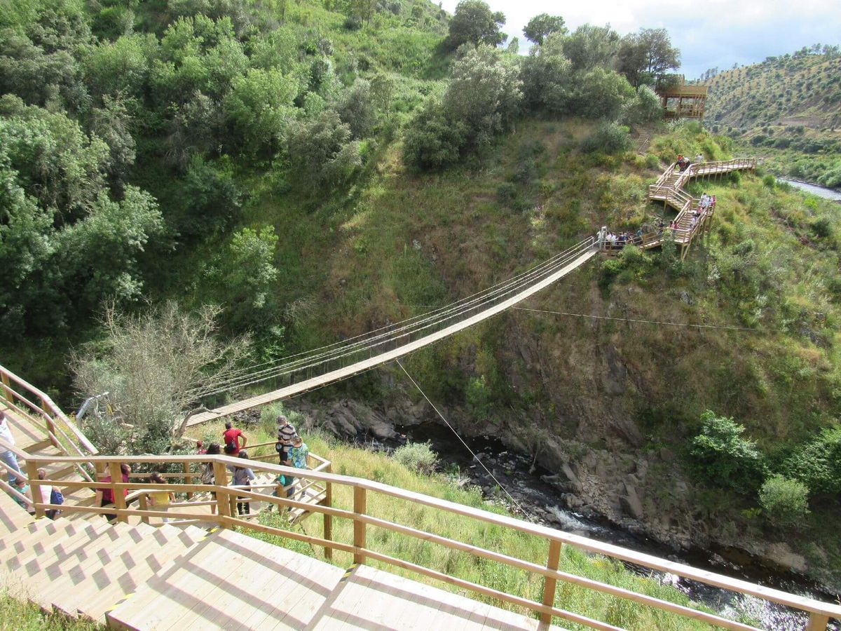 Caminhando em Para\u00edsos do Tejo - Amieira e Alferreireira