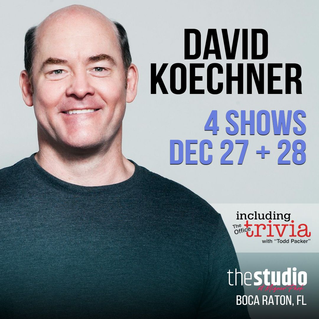 David Koechner at The Studio at Mizner Park