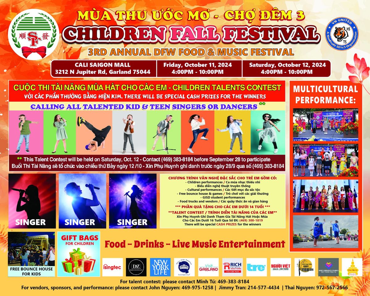 Children Fall Festival | CH\u1ee2 \u0110\u00caM 3