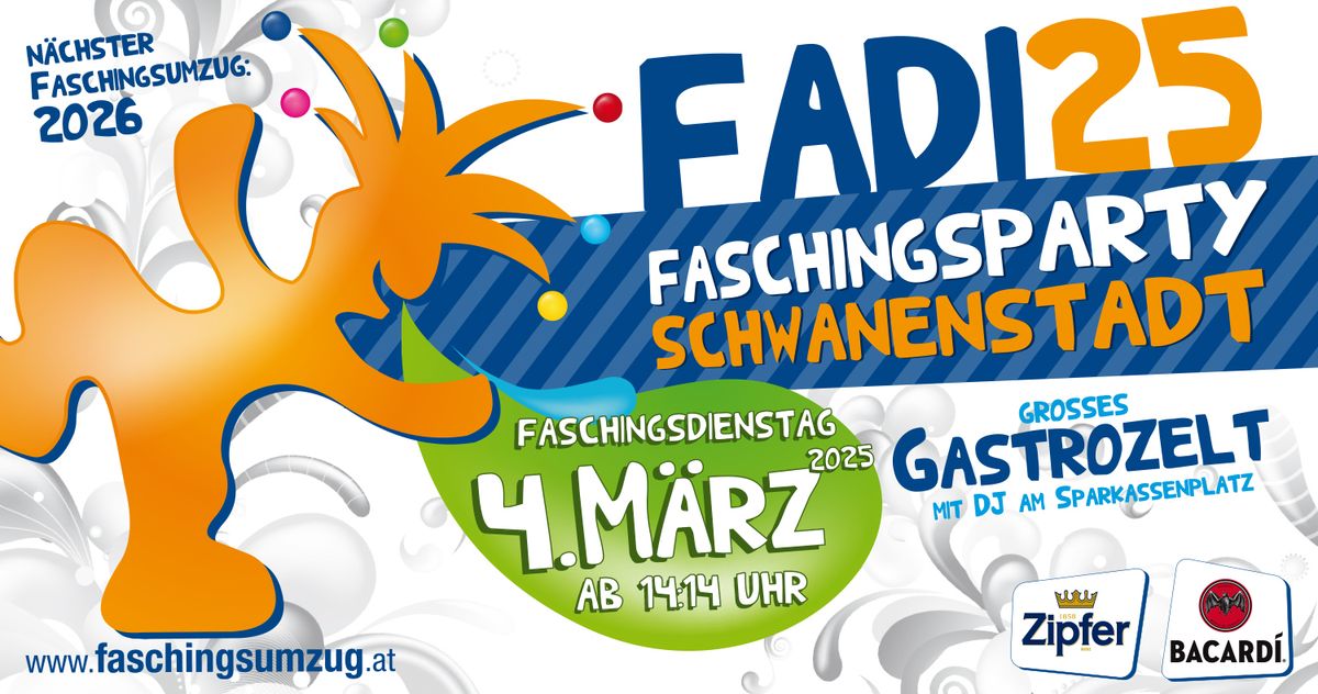 FADI25 - Faschingsparty Schwanenstadt