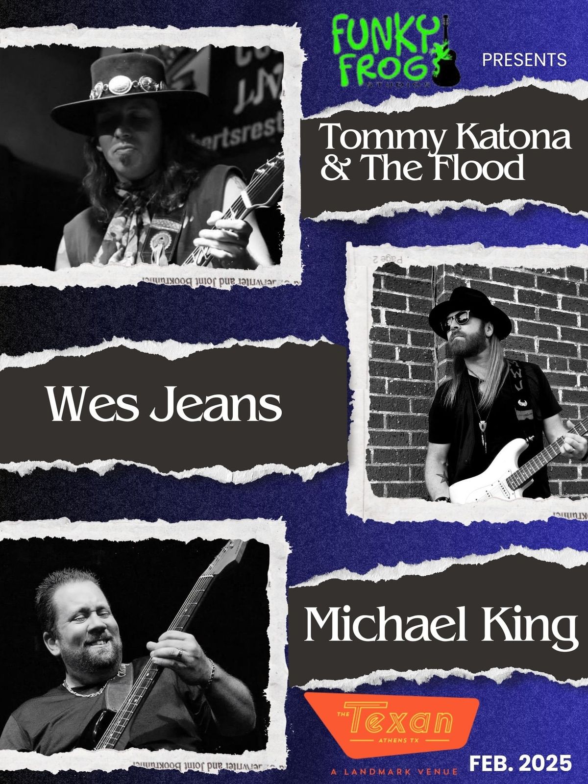 Tommy Katona and The Flood at The Texan Theater