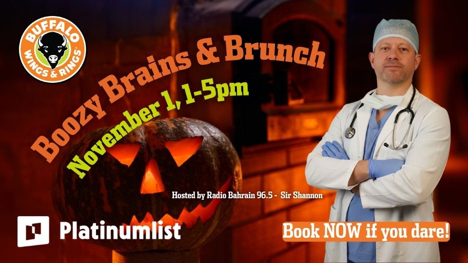 Boozy Brains & Brunch at Buffalo Wings & Rings, Bahrain