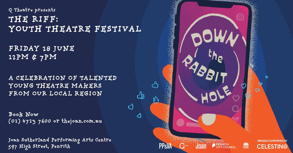 The Riff: Youth Theatre Festival 2024 - Down the Rabbit Hole