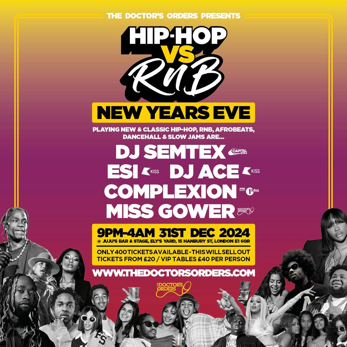 Hip-Hop vs RnB \u2013 New Year\u2019s Eve 