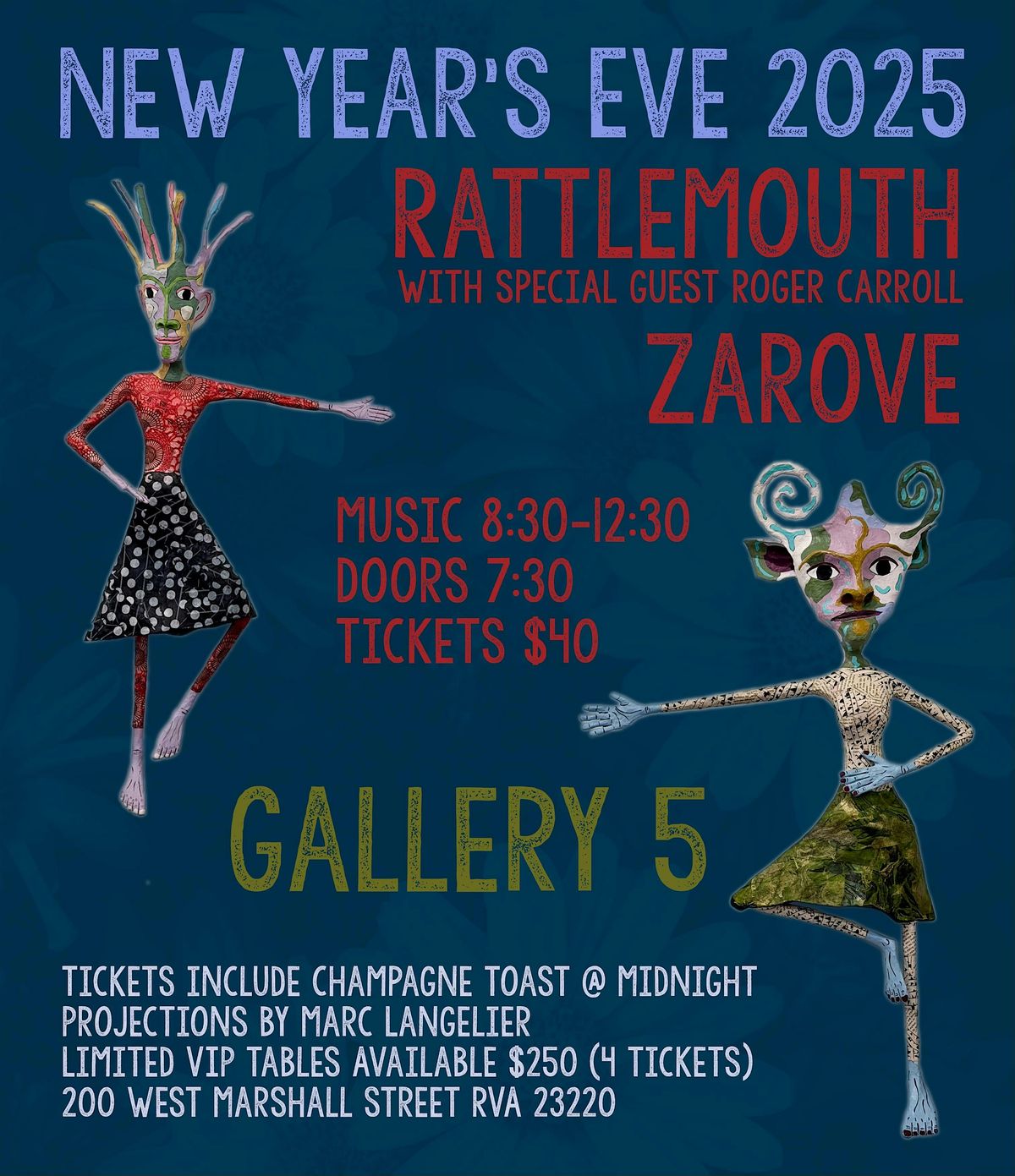 New Year's Eve with Rattlemouth and Zarove