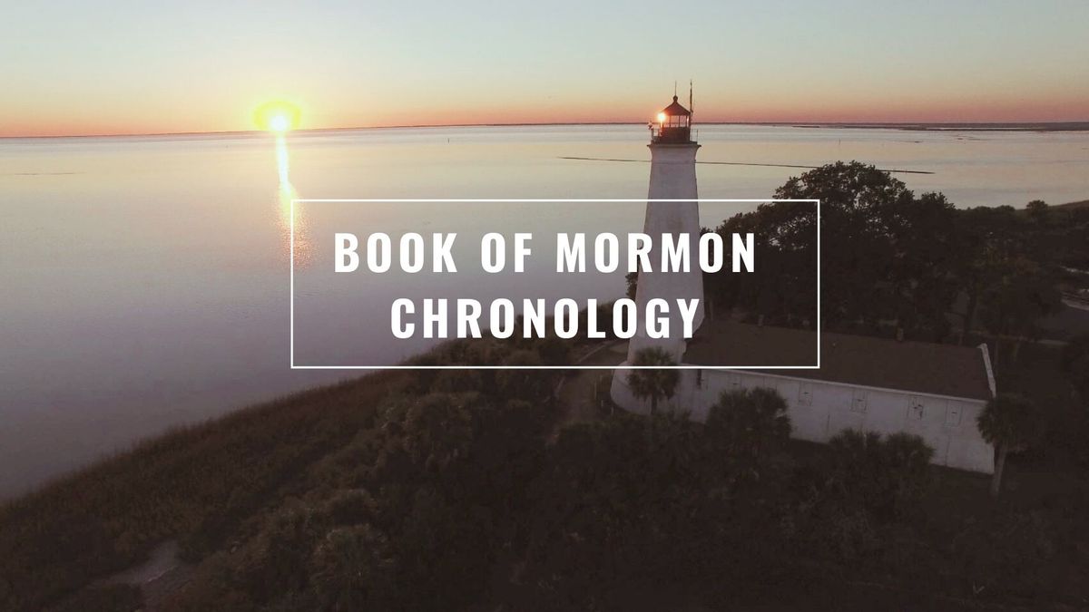 Book of Mormon Chronology