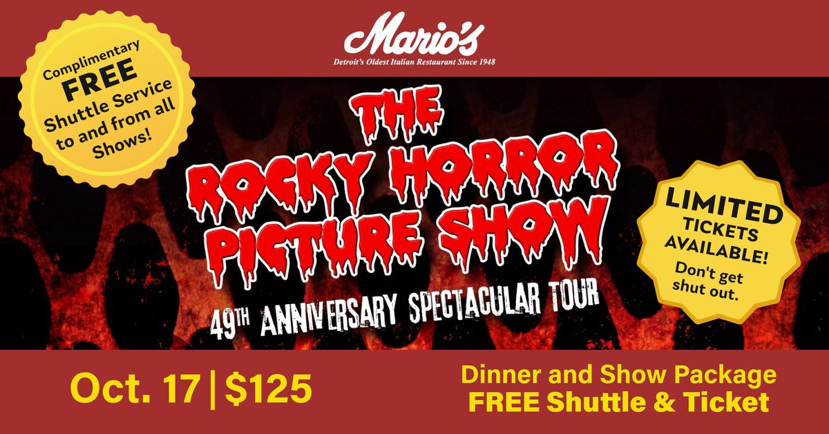 Rocky Horror Picture Show Dinner & Show Package