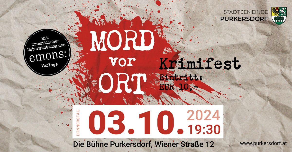 Mord vor Ort