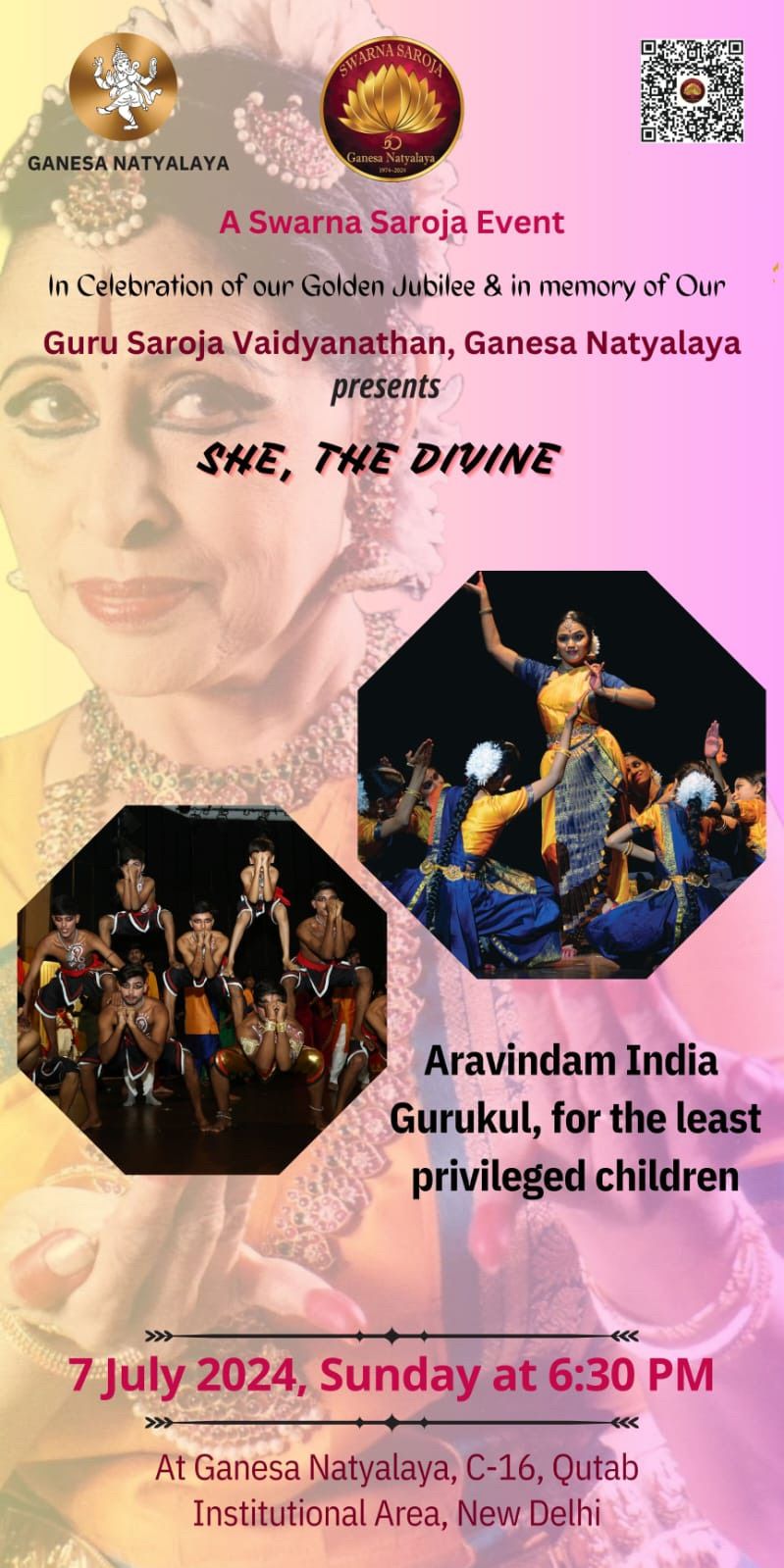 Aravindam India at Ganesa Natyalaya Celebrates Swarna Saroja