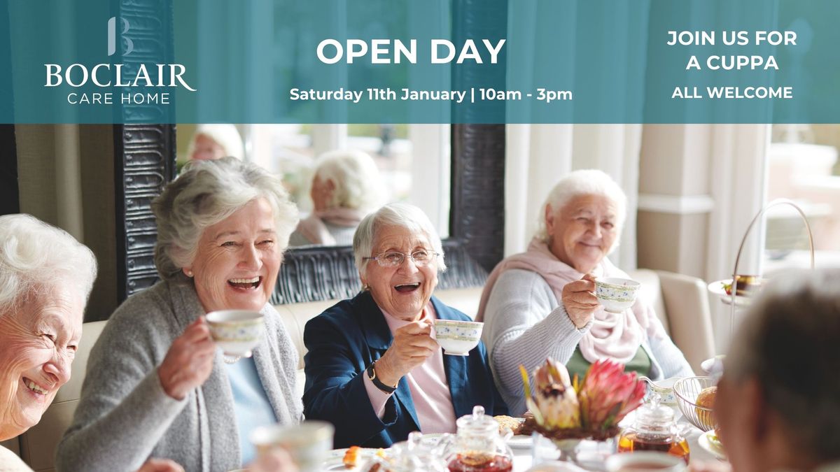 January Open Day