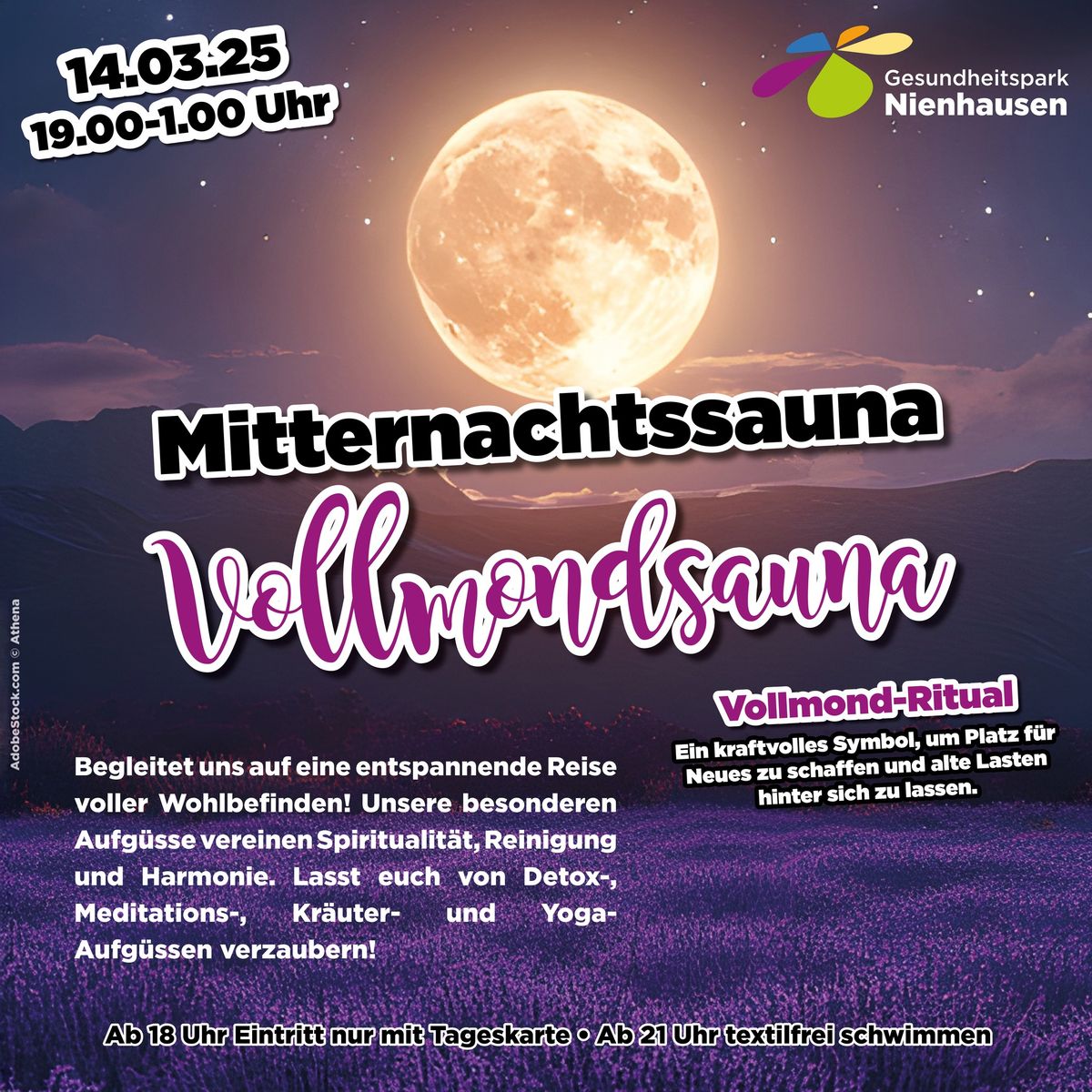 Mitternachtssauna - Vollmondsauna \ud83c\udf15